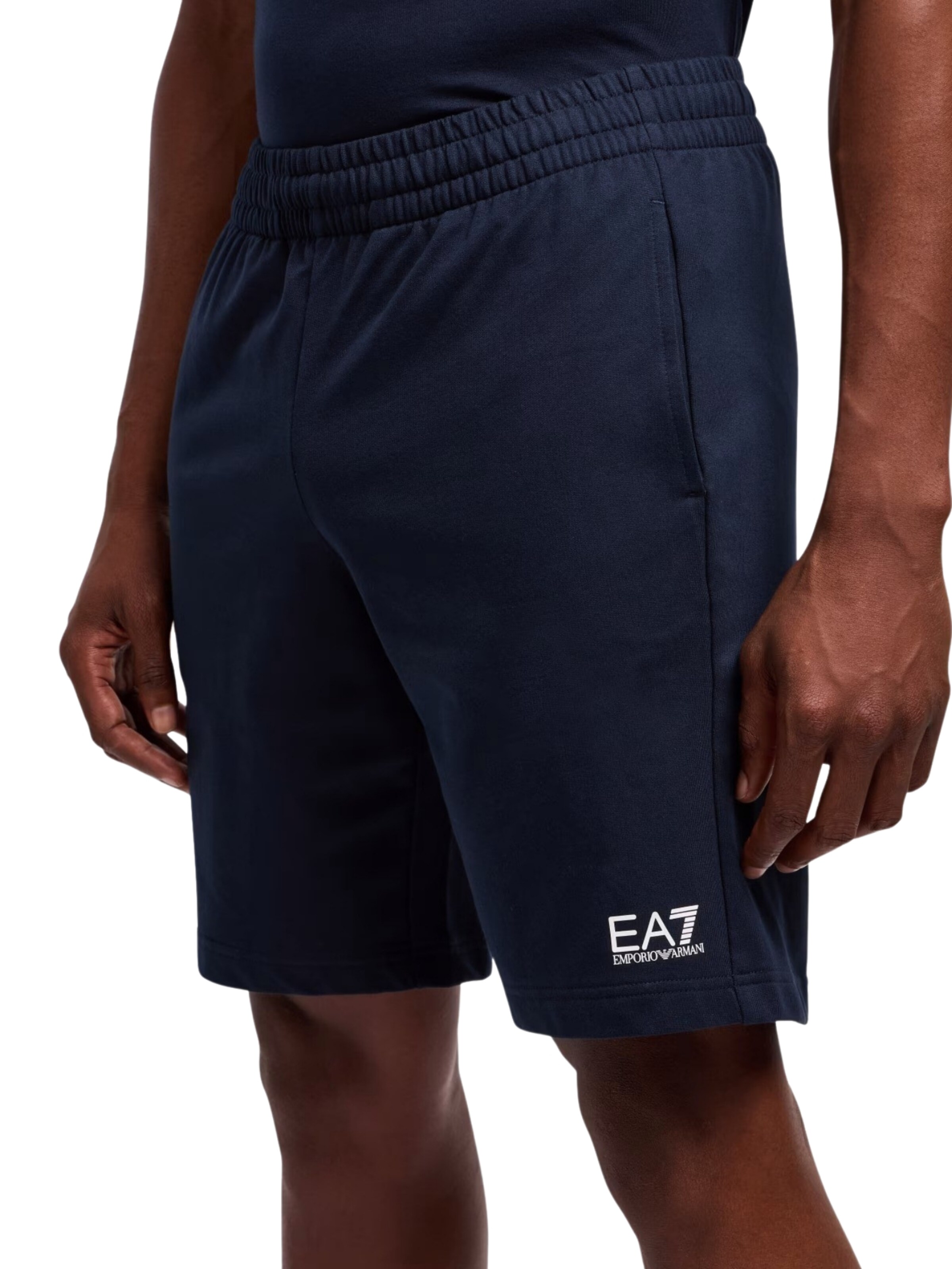 EA7 Emporio Armani Loosefit Broek 'Core Identity' in Blauw