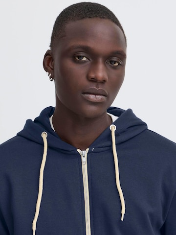 BLEND Zip-Up Hoodie in Blue