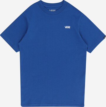 T-Shirt VANS en bleu : devant