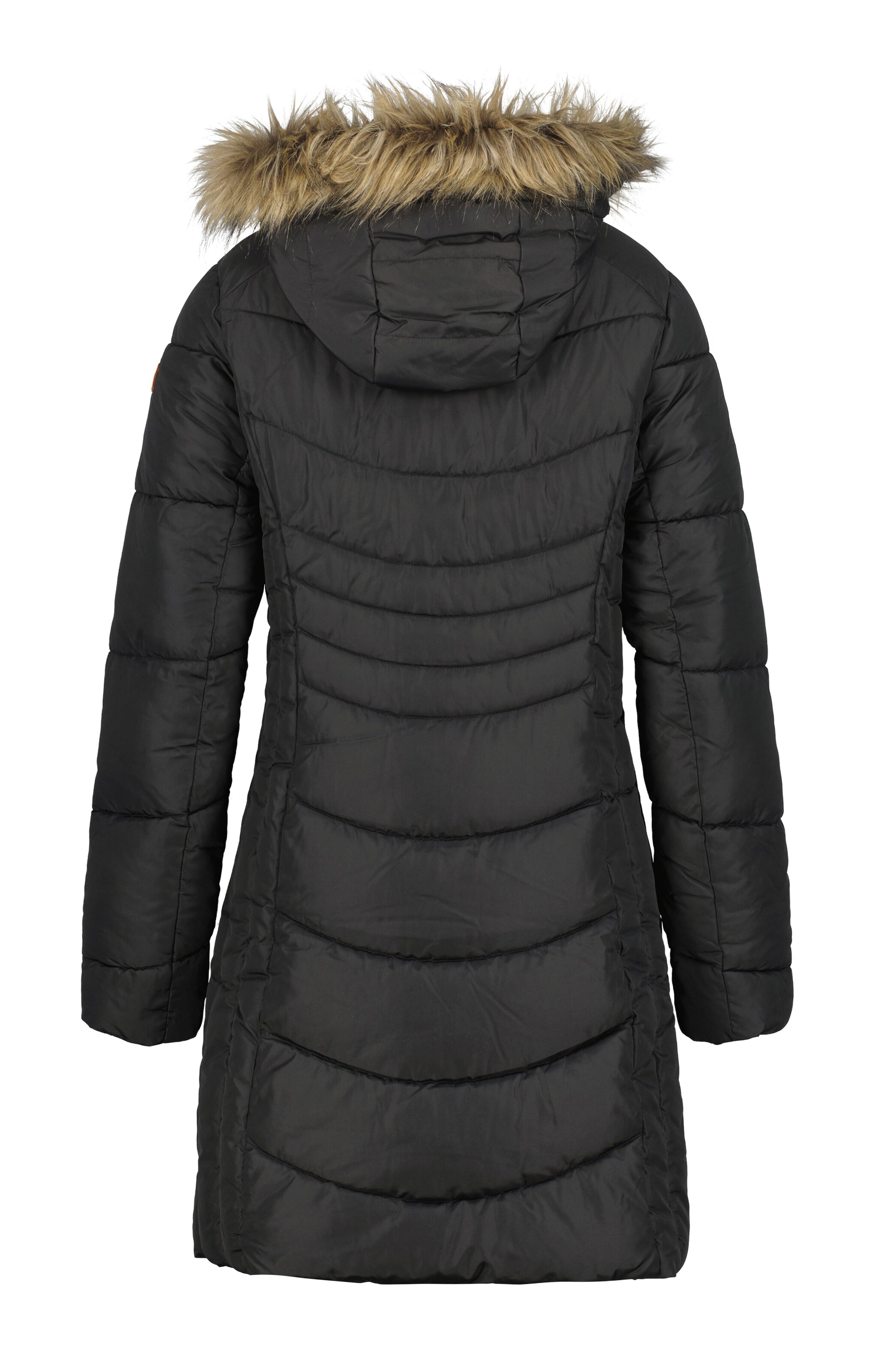 ICEPEAK Winter Coat in Black