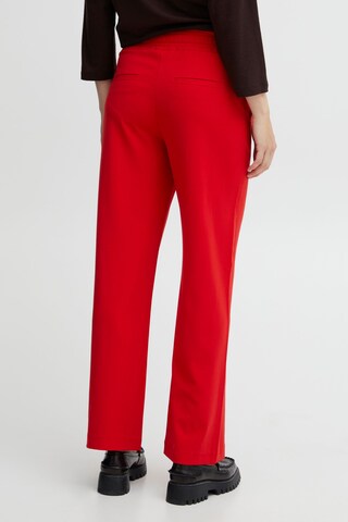 b.young Regular Trousers in Red