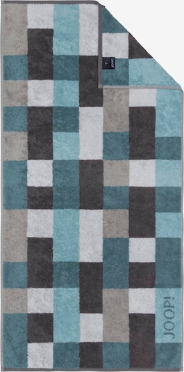 JOOP! Badetuch in aqua / pastellblau / graphit / hellgrau, Produktansicht