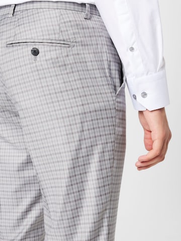 Coupe slim Pantalon à plis 'FRANCO' JACK & JONES en gris