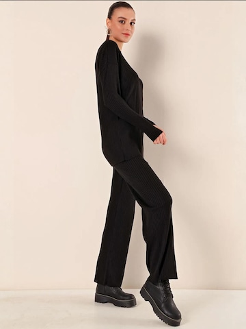 Pantalons de tailleur Bigdart en noir