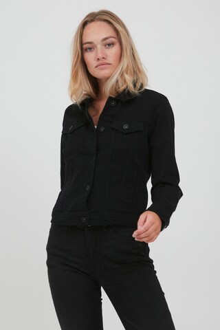 ICHI Between-Season Jacket 'IHSTAMPE JA' in Black: front