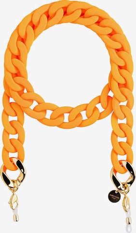 Cheeky Chain Munich Ketting 'Silk' in Oranje: voorkant