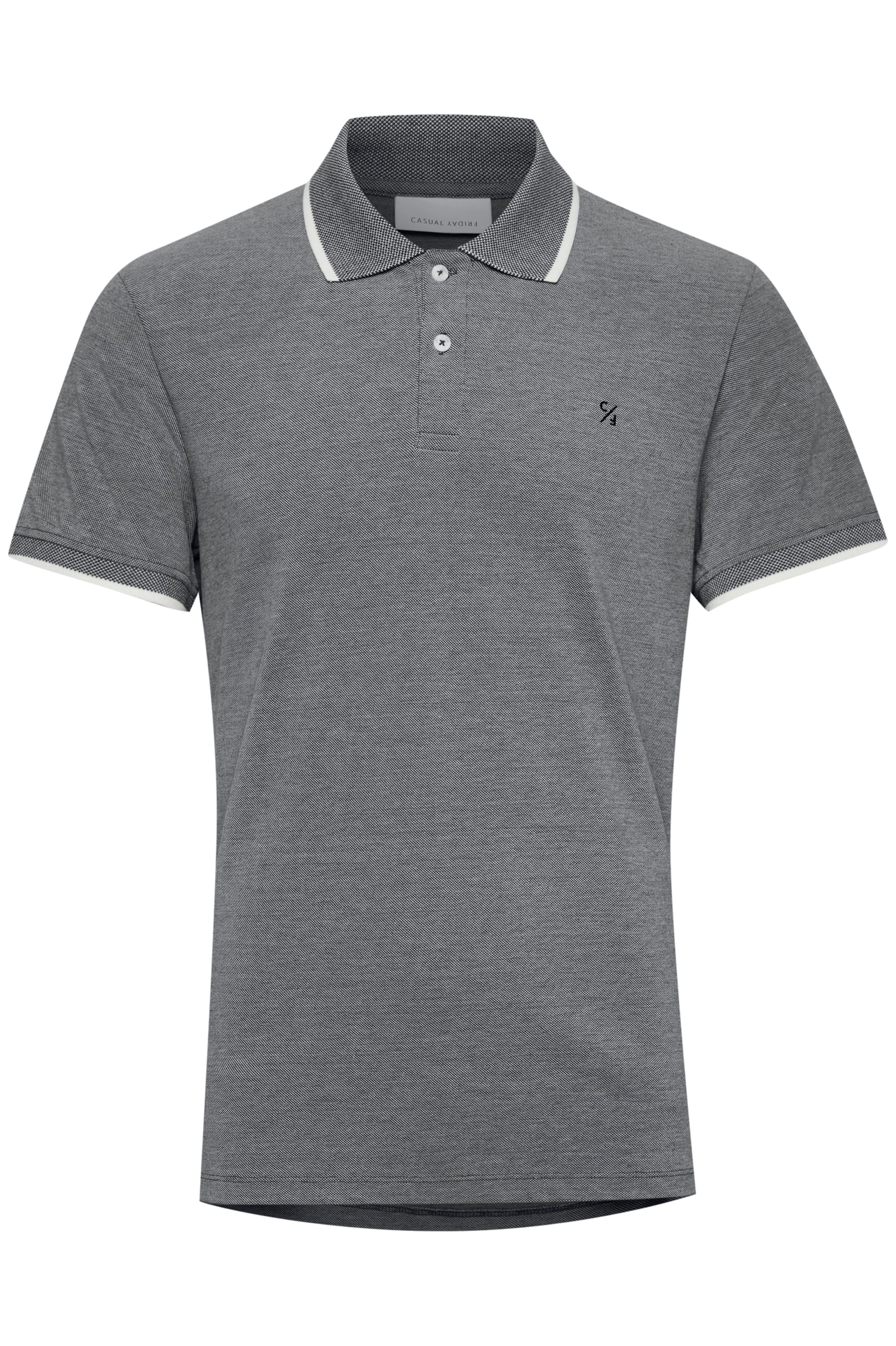 Casual Friday Shirt 'Tristan' in Grey: front