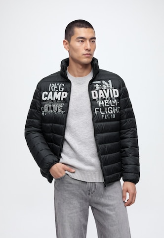 CAMP DAVID - Chaqueta de entretiempo en negro