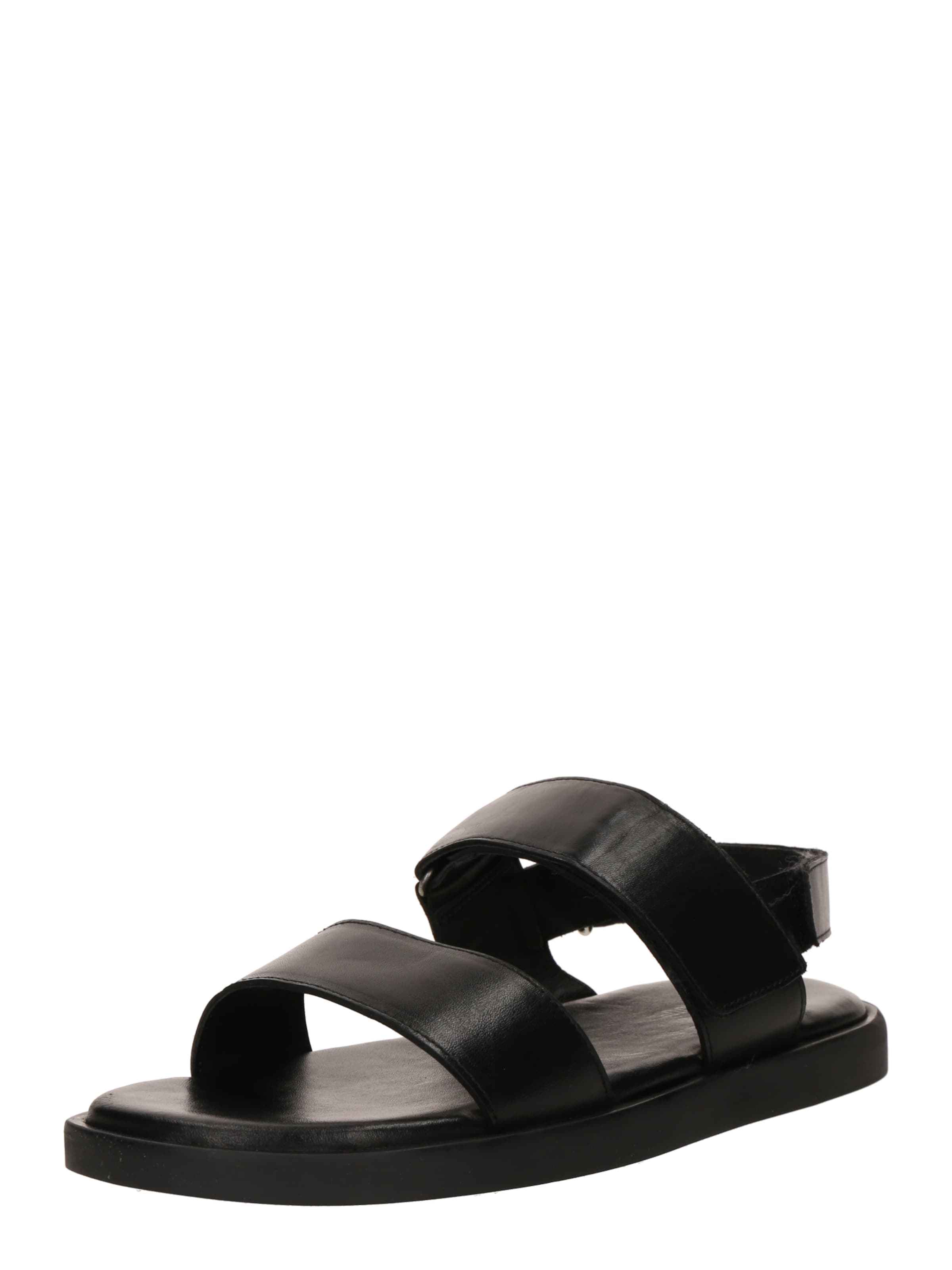 ABOUT YOU Sandals 'Dave' in Black: front