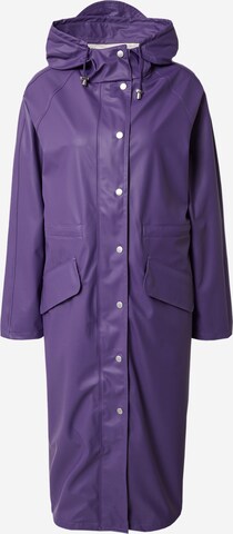 ILSE JACOBSEN Přechodný kabát – fialová: přední strana