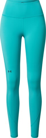 UNDER ARMOUR Workout Pants in Blue: front