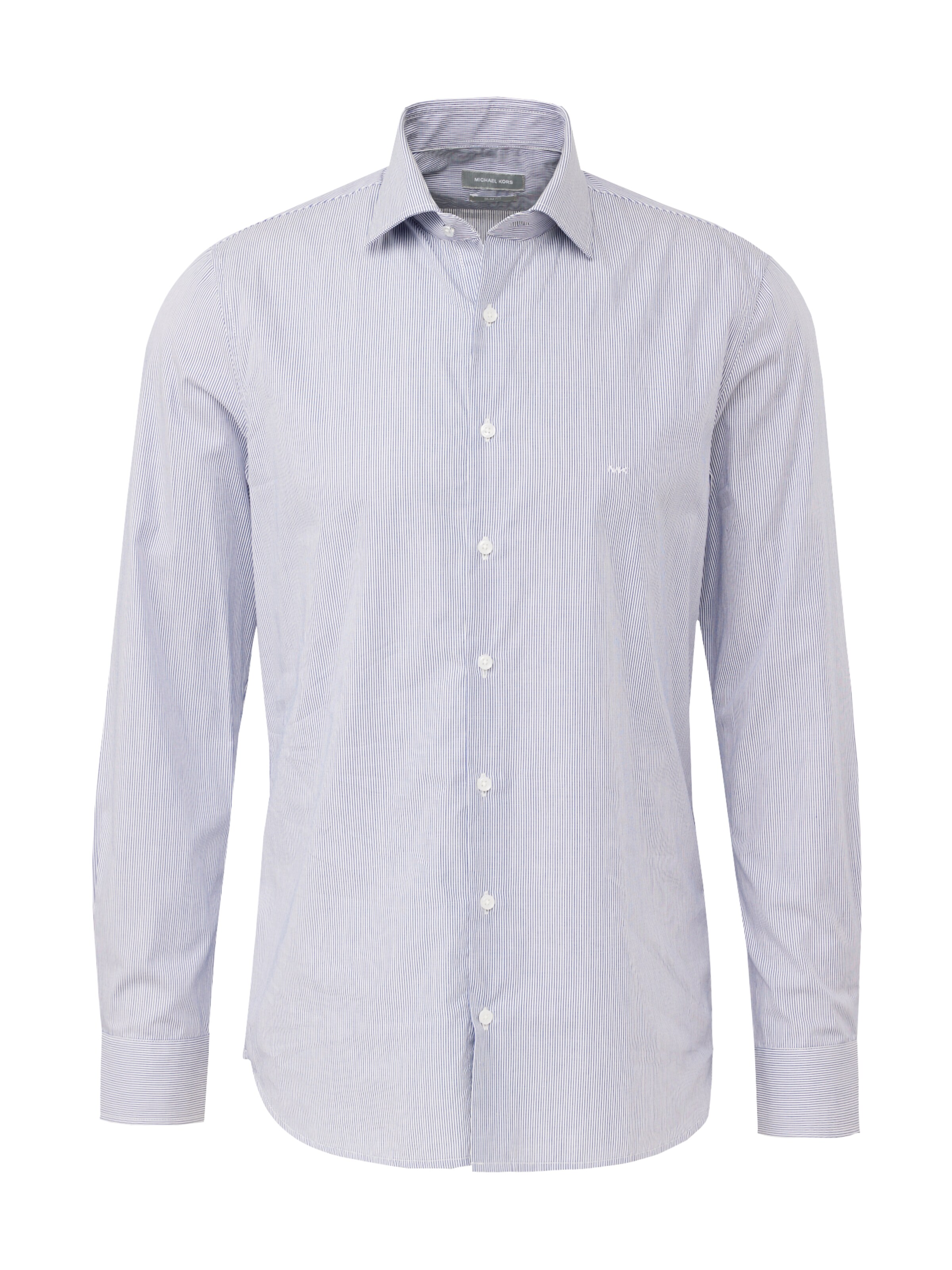 Michael Kors Rovný strih Košeľa - Modrá: predná strana