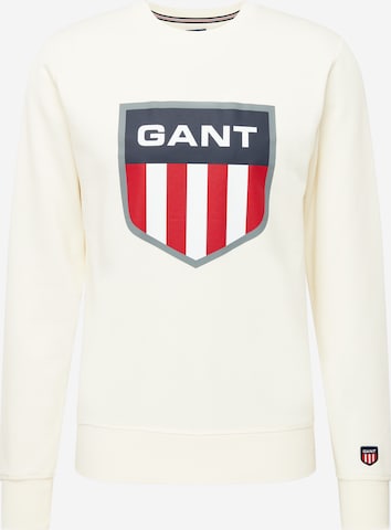 GANT Tréning póló - bézs: elől
