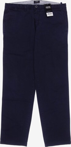 BOSS Black Pants in 33 in Blue: front