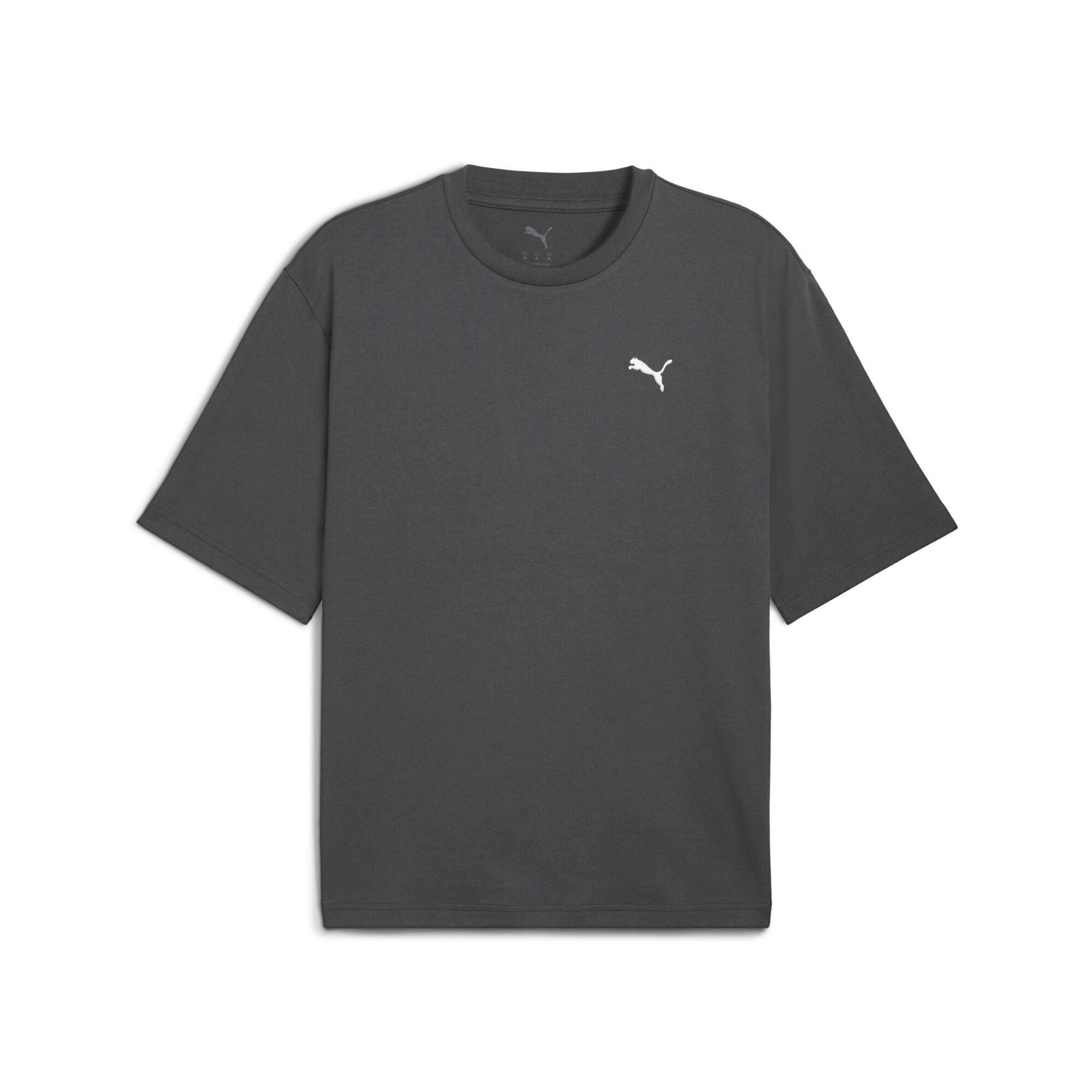 PUMA Shirt 'Wardrobe Ess' in Grey: front