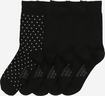 Chaussettes 'Bluebird' SCHIESSER en noir