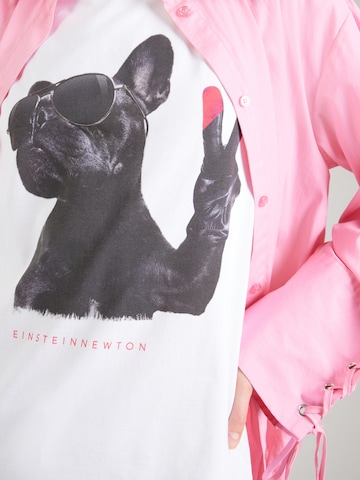 EINSTEIN & NEWTON Футболка 'Peace Dog' в Белый