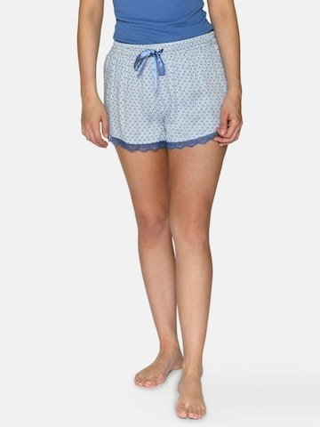 Pantalon de pyjama 'Kaitlyn' CCDK Copenhagen en bleu : devant