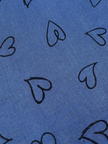 COLLEZIONE ALESSANDRO Scarf 'Babsi' in Blue