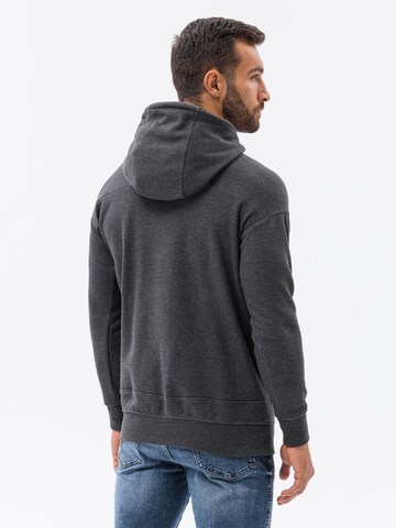 Ombre Sweatshirt 'B1313' in Grey