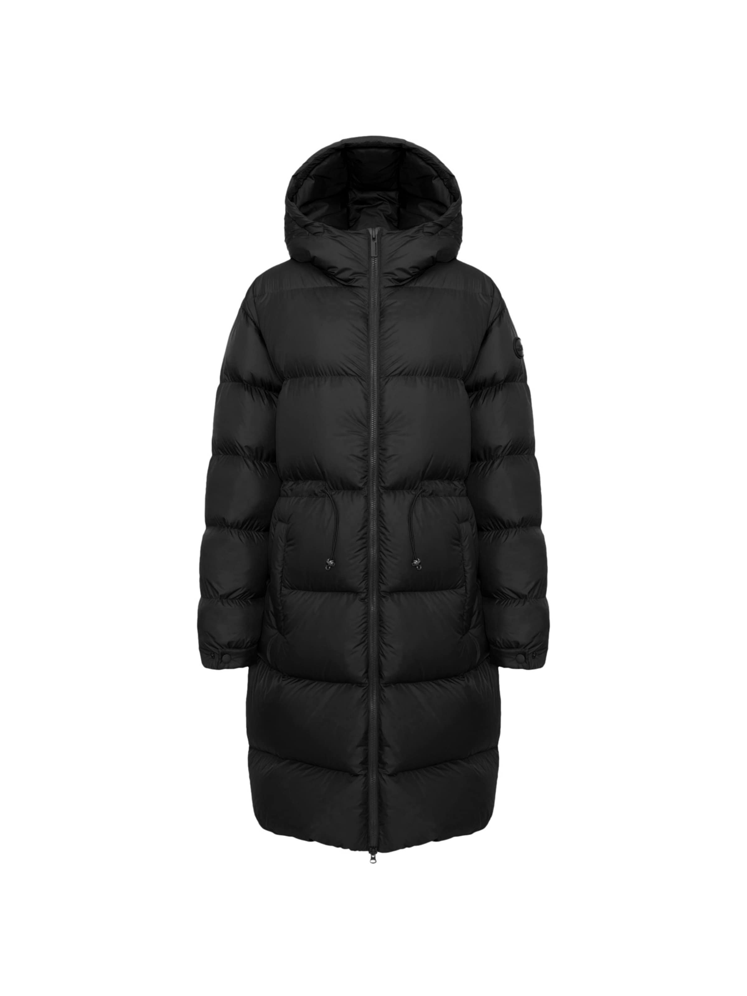 Colmar Wintermantel '2249' in Zwart: voorkant