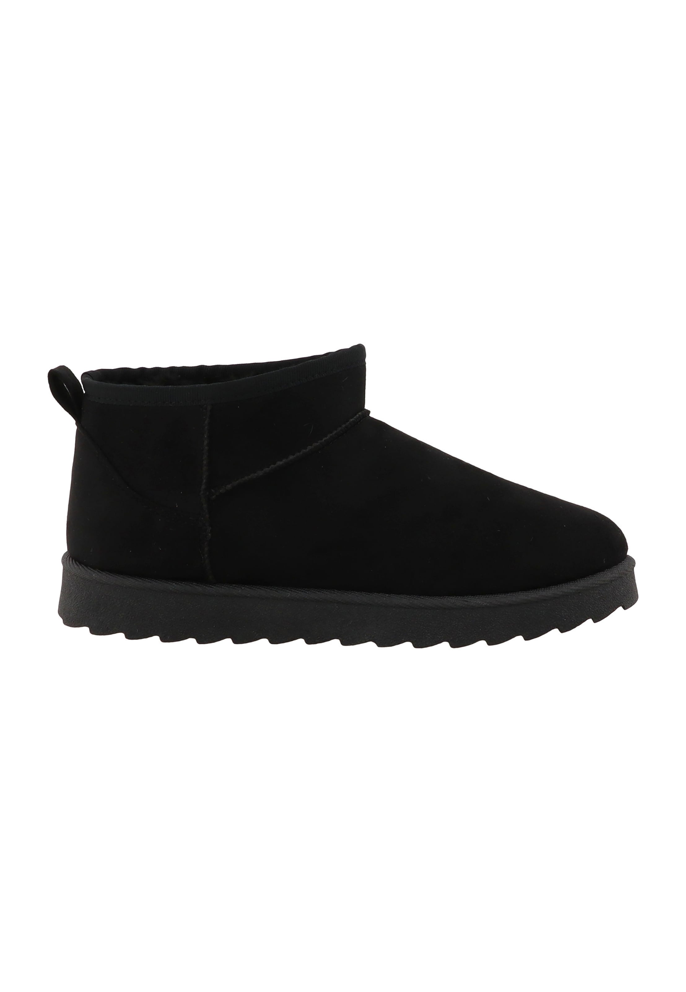 TOM TAILOR - Botas em preto: frente