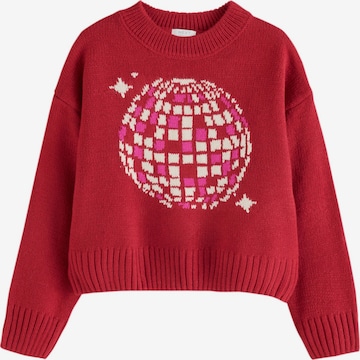 Pull-over Next en rouge : devant