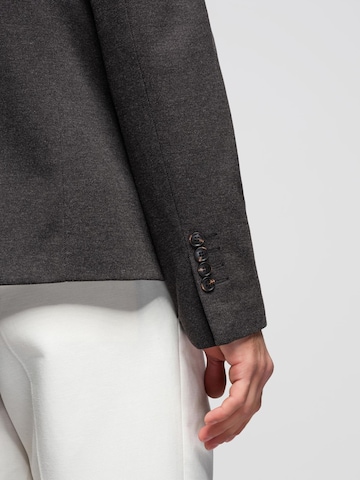 Regular fit Giacca da completo di Ombre in nero
