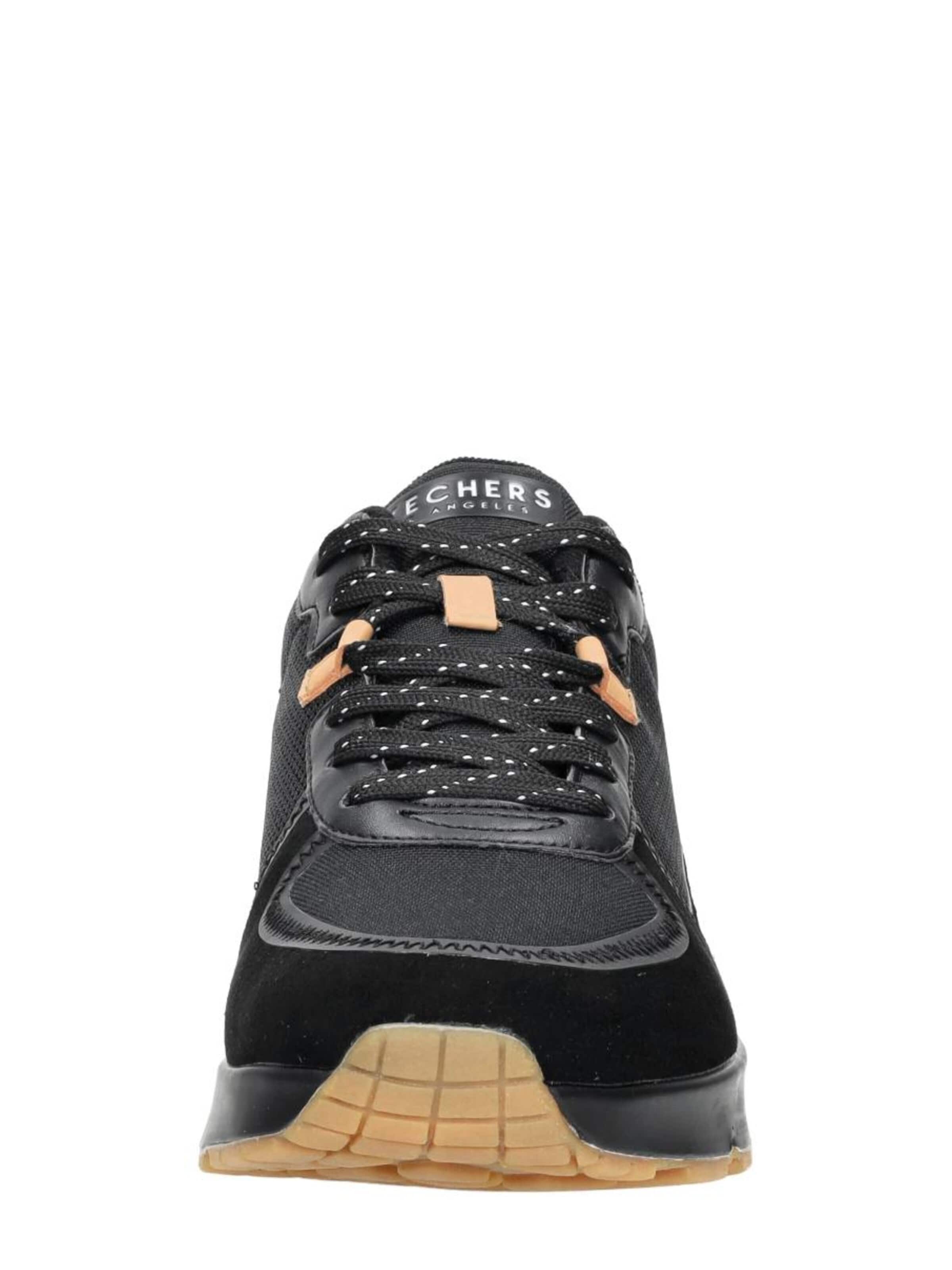 SKECHERS Sneakers laag 'Uno - Layover' in Zwart