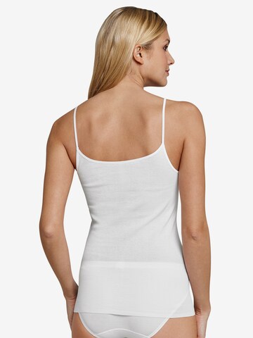 Maillot de corps ' Luxury ' SCHIESSER en blanc