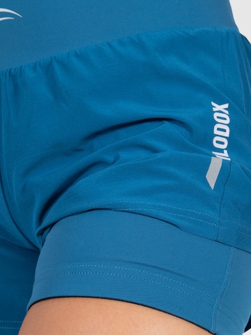 Smilodox Regular Workout Pants 'Fastlane' in Blue