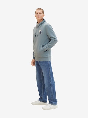 TOM TAILOR Sweatshirt in Blau