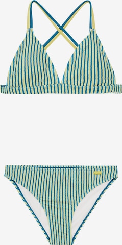 PROTEST Triangle Bikini 'PRTTica JR' in Green: front