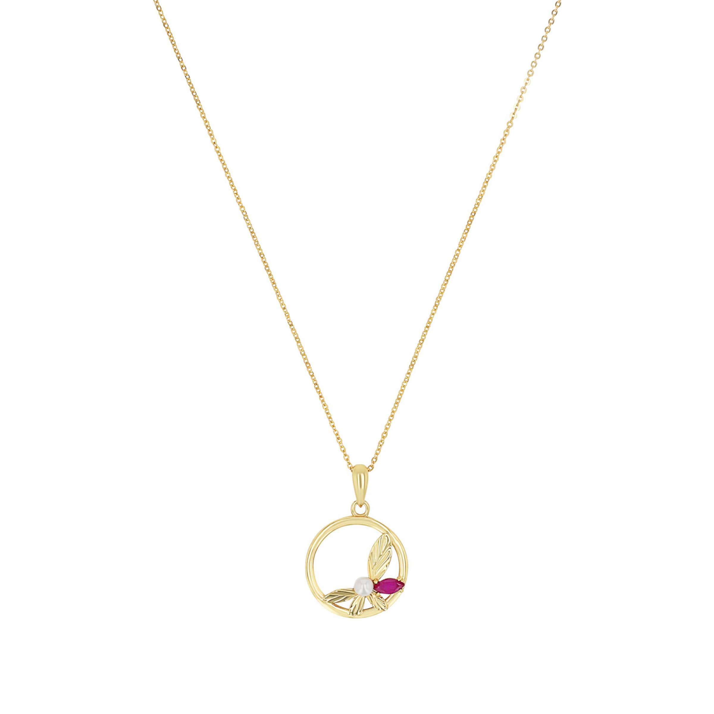 AMOR Necklace in Gold