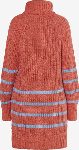 usha BLUE LABEL Knit dress 'Fenia' in Red