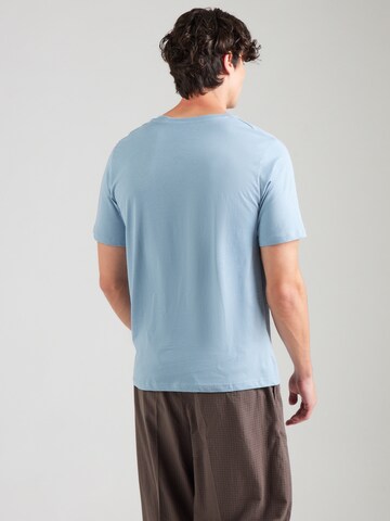 JACK & JONES Koszulka 'JWHCYBER' w kolorze niebieski: tył