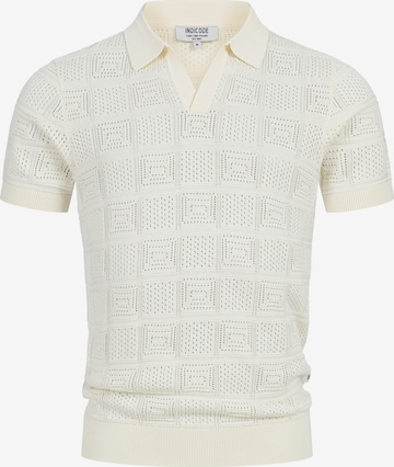 T-Shirt ' INTryto' INDICODE JEANS en blanc : devant