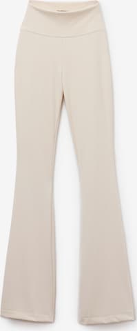 CALZEDONIA Flared Hose in Beige: Vorderseite