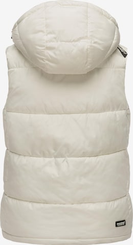 MARIKOO Vest 'Eisflöckchen' in White