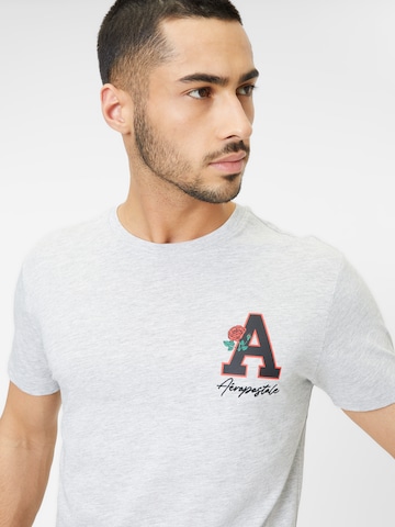 AÉROPOSTALE Shirt in Grijs