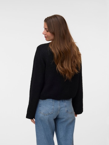 VERO MODA Gebreid vest in Zwart