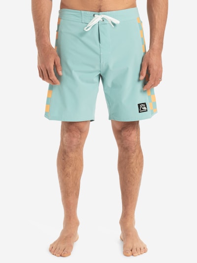 QUIKSILVER Boardshorts 'Original Arch 18' en bleu clair / jaune d'or, Vue avec produit