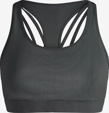 Fabletics Sports Bra in Black: front