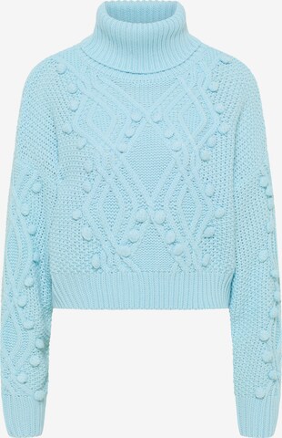 Pull-over IZIA en bleu : devant