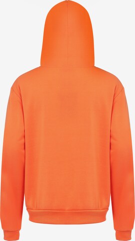 Yuka Sweatjacke in Orange