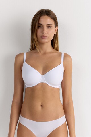 INTIMISSIMI Balconette Bra 'Francesca  Ultralight' in White: front