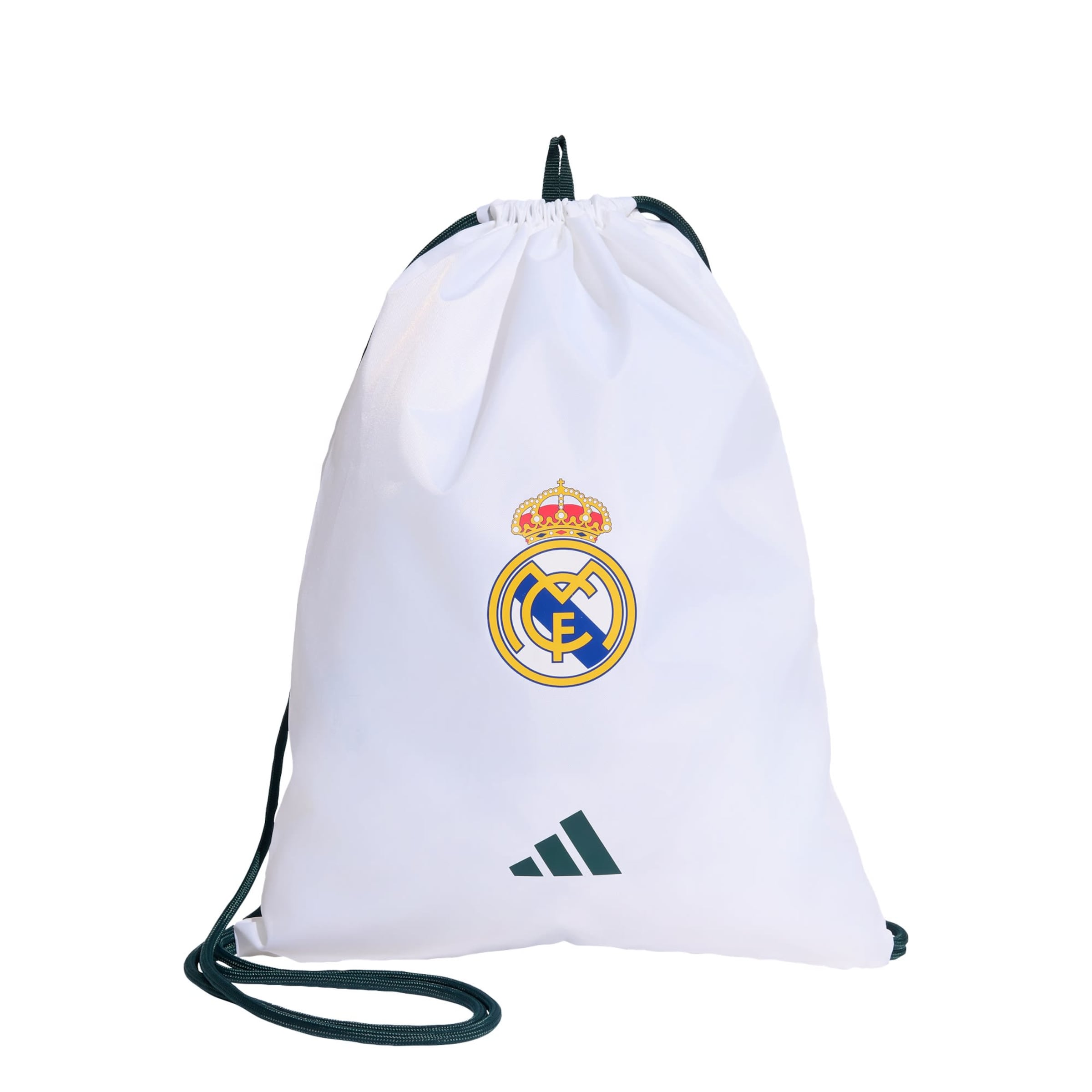 ADIDAS PERFORMANCE - Bolsa para gimnasio deportiva 'Real Madrid' en blanco: frente