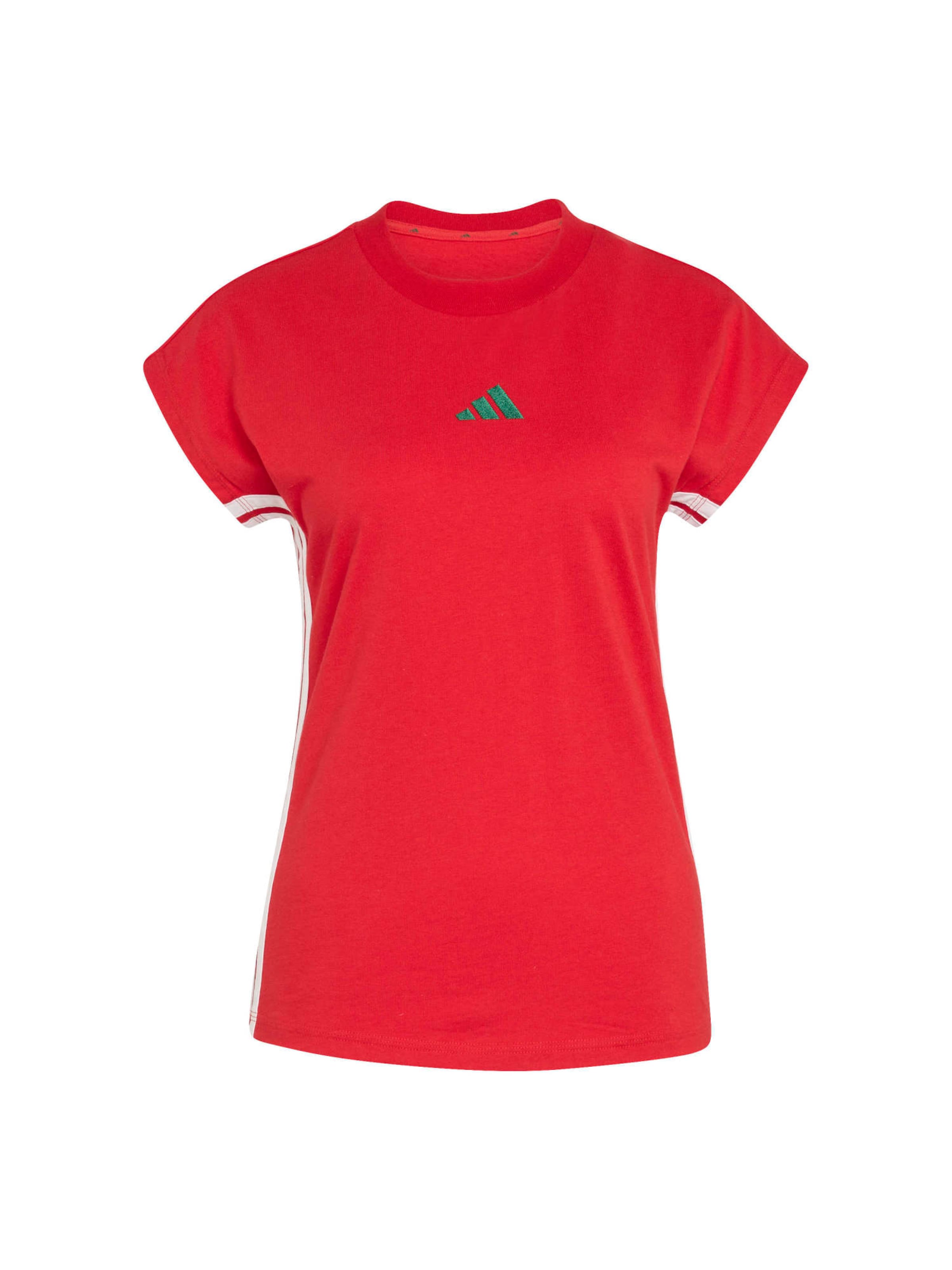 T-shirt fonctionnel ADIDAS SPORTSWEAR en rouge : devant