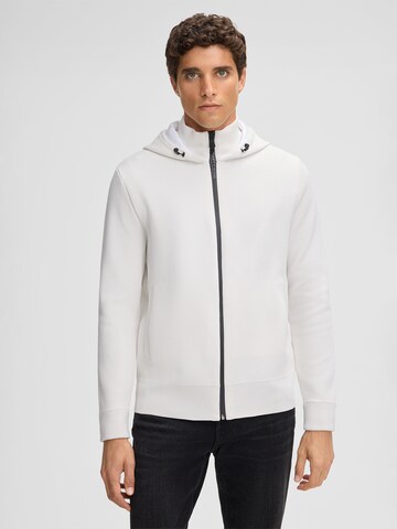 STRELLSON Sweatvest 'Victor' in Wit: voorkant