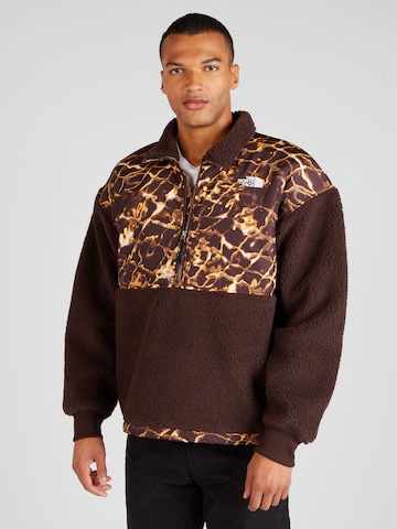 THE NORTH FACE Sweatshirt in Brown: front